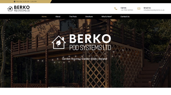 Berko Pod Systems Website